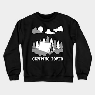 Camping lover Shirt Design Crewneck Sweatshirt